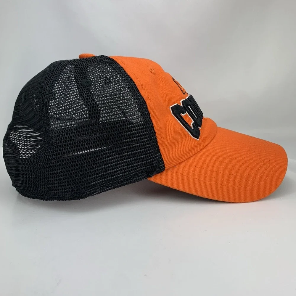 Oklahoma State OSU Cowboys Hat Orange Black Mesh Captivating Snapback Ball Cap